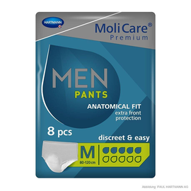 MoliCare Premium MEN PANTS 5 Tropfen Gr. M, Inkontinenzslips (8 Stck.) (BTL=8 STÜCK) Produktbild