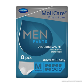 MoliCare Premium MEN PANTS 7 Tropfen Gr. M, Inkontinenzslips (8 Stck.) (BTL=8 STÜCK) Produktbild