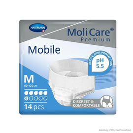 MoliCare Premium Mobile 6 Tropfen Inkontinenzslips Gr. M (14 Stck.) (BTL=14 STÜCK) Produktbild