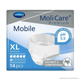 MoliCare Premium Mobile 6 Tropfen Inkontinenzslips Gr. XL (14 Stck.) (BTL=14 STÜCK) Produktbild
