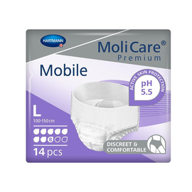 MoliCare Premium Mobile 8 Tropfen Inkontinenzslips Gr. L (14 Stck.) (BTL=14 STÜCK) Produktbild