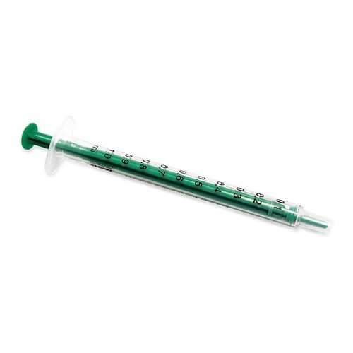 HENKE-JECT Tuberkulinspritzen 1 ml 40 T. 2-tlg. unsteril (7000 Stck.) (Bulkware) (KTN=7000 STÜCK) Produktbild Front View L