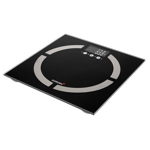 Diagnosewaage Denise, schwarz/Glas Produktbild Front View L