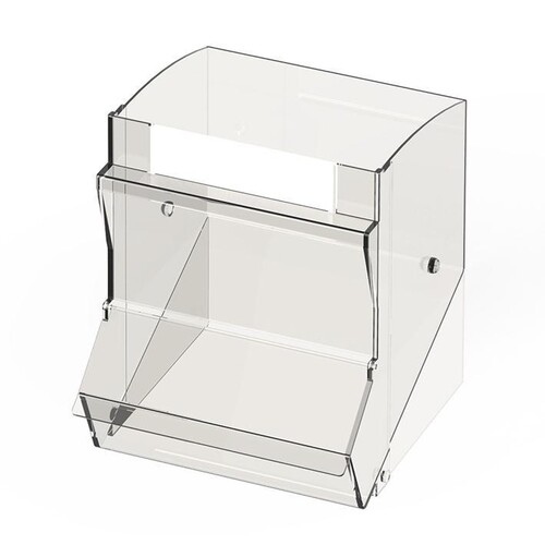 Einzelschütte groß, inkl. Staubschutzdeckel Produktbild Front View L