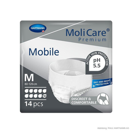 MoliCare Premium Mobile 10 Tropfen Inkontinenzslips Gr. M (14 Stck.) (BTL=14 STÜCK) Produktbild