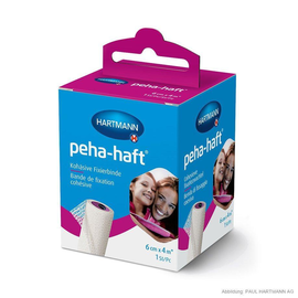 Peha-haft Fixierbinde 4 m x 6 cm, einzeln verpackt Produktbild
