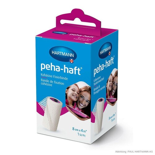 Peha-haft Fixierbinde 4 m x 8 cm, einzeln verpackt Produktbild Front View L