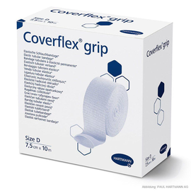Coverflex grip Schlauchbandage, Gr. D, 10 m x 7,5 cm Produktbild