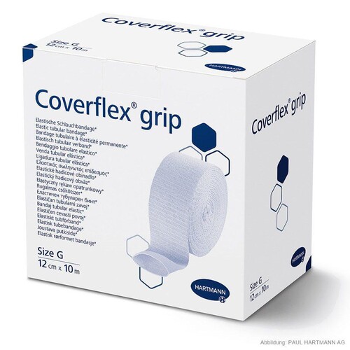 Coverflex grip Schlauchbandage, Gr. G, 10 m x 12 cm Produktbild