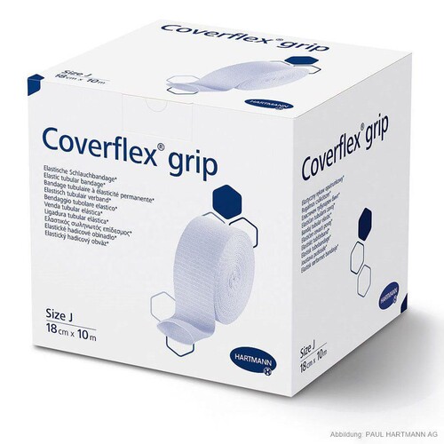 Coverflex grip Schlauchbandage, Gr. J, 10 m x 18 cm Produktbild