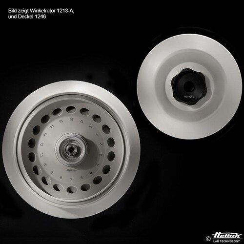 Winkelrotor 18-fach, für spin column kits, Winkel 45°-z. Zt. nicht lieferbar- Produktbild Front View L