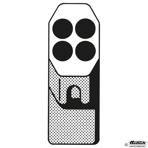Kunststoff-Gehänge, 4-fach, Ø 17,6 x 74 mm Produktbild Front View L
