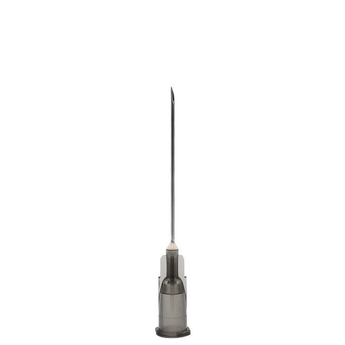Einmal-Kanülen Nr. 12 0,70 x 30 mm, schwarz (100 Stck.) (PACK=100 STÜCK) Produktbild Front View L