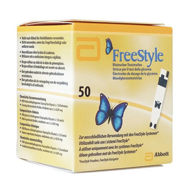 FreeStyle Blutzuckerteststreifen (50 T.) Produktbild