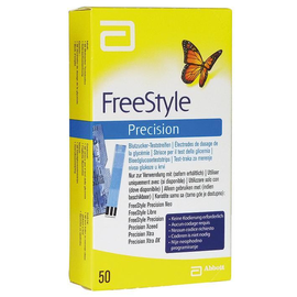 FreeStyle Precision Blutzuckerteststreifen (50 T.) Produktbild