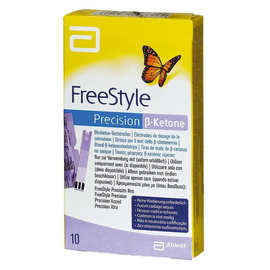 FreeStyle Precision ß-Keton Blutketonteststreifen (10 T.) Produktbild