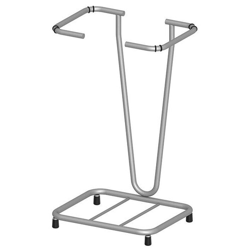 Wäsche- und Abfallsammler Picco Novo 120 Q, pulverbeschichtet Standmodell ohne Rollen Produktbild Front View L