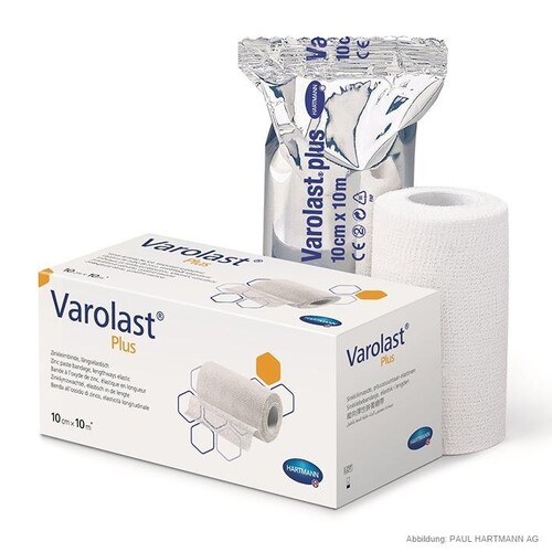 Varolast Plus Zinkleimbinde 5 m x 8 cm Produktbild Additional View 1 L