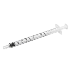 HENKE-JECT Einmal-Tuberkulinspritzen 1 ml, 100 T., 3-tlg., steril (100 Stck.) (PACK=100 STÜCK) Produktbild