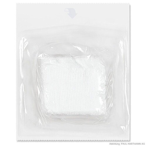 ES-Kompressen steril 12-fach 5 x 5 cm (5 x 20 Stck.) Produktbild Front View L