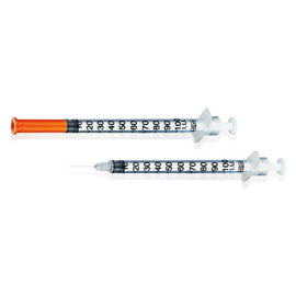 HENKE-JECT Insulinspritzen 1 ml, U-100, 3-tlg. mit Kanüle 0,30 x 12 mm (100Stck) (PACK=100 STÜCK) Produktbild