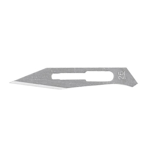 Einmal-Skalpellklingen FEATHER Fig. 25 steril (100 Stck.) (PACK=100 STÜCK) Produktbild
