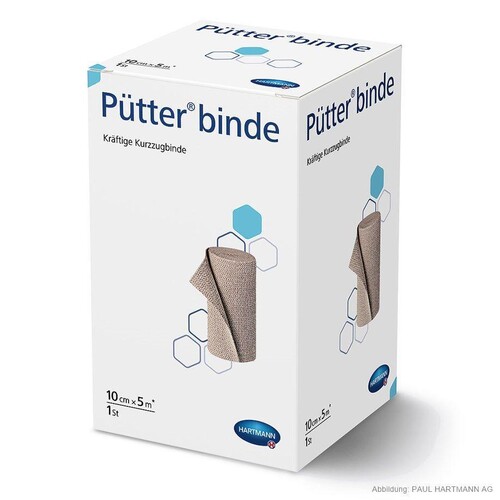 Pütterbinde 5 m x 10 cm Produktbild Front View L