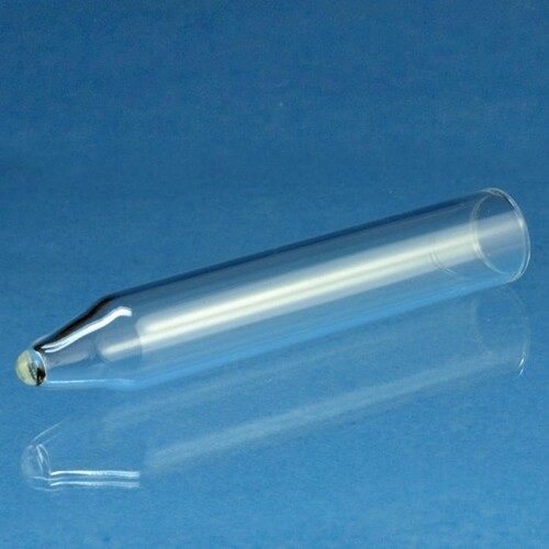 Zentrifugenröhrchen ca. 98 x 17 mm zylindrisch, kurzkonisch (100 Stck.) (PACK=100 STÜCK) Produktbild Front View L