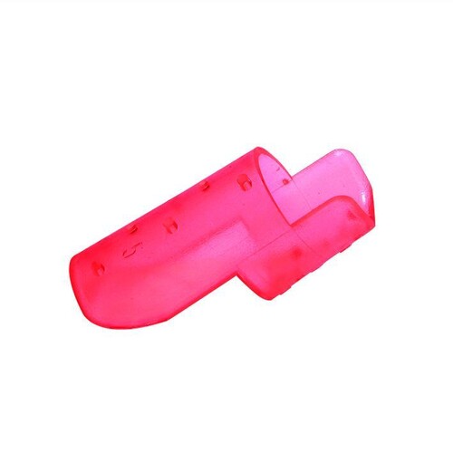 Fingerschiene nach Stack für Knopflochfinger, neon pink Gr. 5 Produktbild Front View L