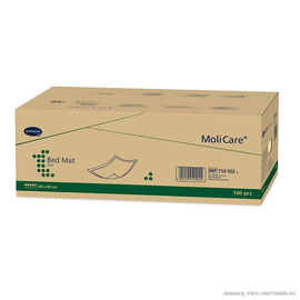 MoliCare Bed Mat Eco 5 Tropfen Krankenunterlagen 60 x 90 cm (100 Stck.) 6 Lagen (KTN=100 STÜCK) Produktbild