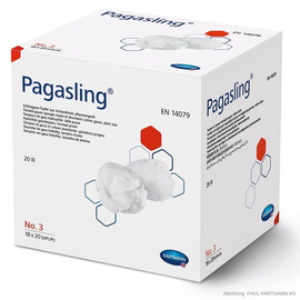 Pagasling Schlinggazetupfer steril Gr. 3, pflaumengroß (20 Stck.) (PACK=20 STÜCK) Produktbild