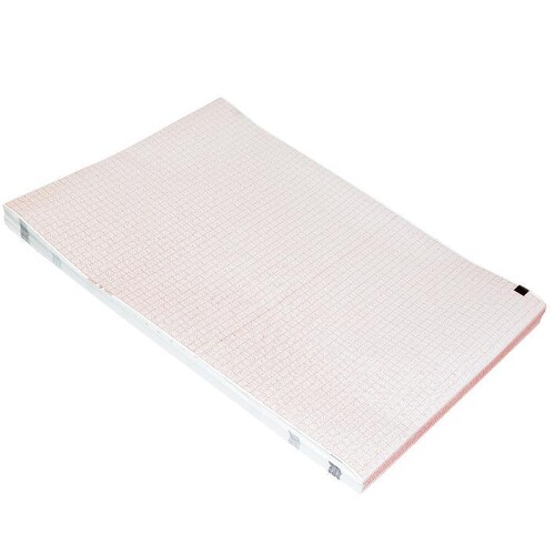 Hellige EKG-Papier Mac 1200 & 1600 CardioSmart, 210 mm x 295 mm (150 Bl.) Produktbild Front View L