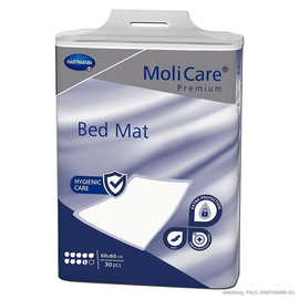 MoliCare Premium Bed Mat 9 Tropfen Krankenunterlagen 60 x 60 cm (30 Stck.) (BTL=30 STÜCK) Produktbild