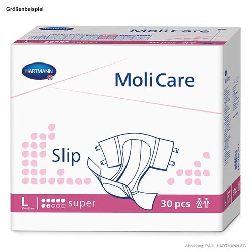 MoliCare Slip 7 Tropfen super Gr. M, Inkontinenzslips (30 Stck.) (BTL=30 STÜCK) Produktbild Front View L
