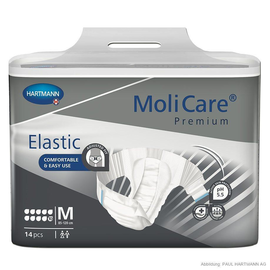MoliCare Premium Elastic 10 Tropfen Gr. M Inkontinenzslips (14 Stck.) (BTL=14 STÜCK) Produktbild