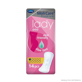 MoliCare Premium lady pad 1 Tropfen, Inkontinenzeinlagen (14 Stck.) (BTL=14 STÜCK) Produktbild