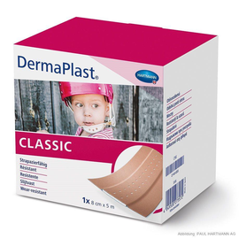 DermaPlast classic Wundpflaster 5 m x 8 cm Produktbild