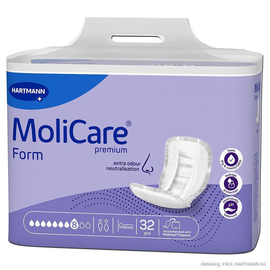 MoliCare Premium Form super plus 8 Tropfen Inkontinenzeinlagen (32 Stck.) (BTL=32 STÜCK) Produktbild