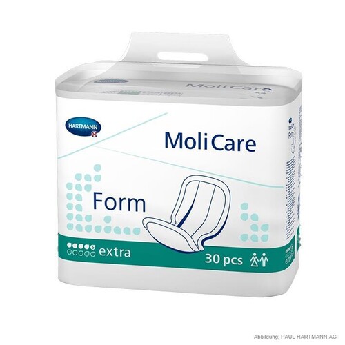 MoliCare Form 5 Tropfen Inkontinenzeinlagen (32 Stck.) (BTL=32 STÜCK) Produktbild Front View L