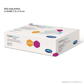 HydroClean cavity Wundkissen steril 7,5 x 7,5 cm (10 Stck.) (PACK=10 STÜCK) Produktbild