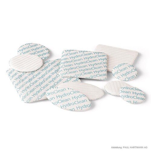 HydroClean Wundkissen, steril Ø 4 cm (10 Stck.) (PACK=10 STÜCK) Produktbild Front View L