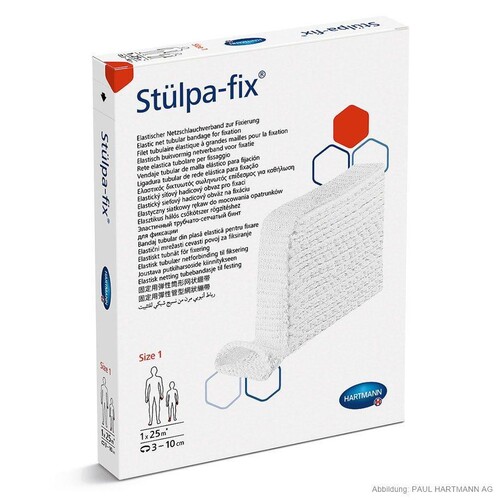Stülpa-fix Gr. 1 (gedehnt 25 m) für Fingerverbände Produktbild
