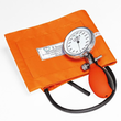 Prakticus I Blutdruckmessgerät Ø 68 mm 1-Schlauch, orange, kpl. im Etui Produktbild
