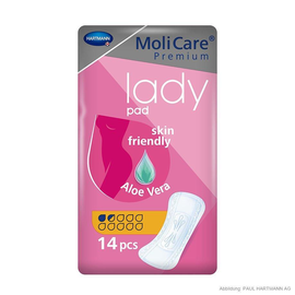 MoliCare Premium lady pad 1,5 Tropfen, Inkontinenzeinlagen (14 Stck.) (BTL=14 STÜCK) Produktbild