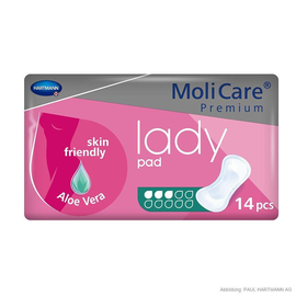 MoliCare Premium lady pad 3 Tropfen Inkontinenzeinlagen (14 Stck.) (BTL=14 STÜCK) Produktbild