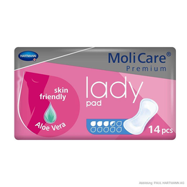 MoliCare Premium lady pad 3,5 Tropfen Inkontinenzeinlagen (14 Stck.) (BTL=14 STÜCK) Produktbild
