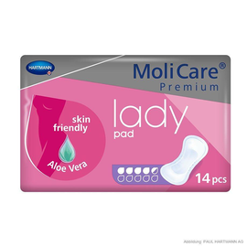 MoliCare Premium lady pad 4,5 Tropfen Inkontinenzeinlagen (14 Stck.) (BTL=14 STÜCK) Produktbild