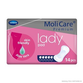 MoliCare Premium lady pad 5 Tropfen Inkontinenzeinlagen (14 Stck.) (BTL=14 STÜCK) Produktbild