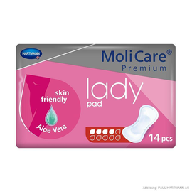 MoliCare Premium lady pad 4 Tropfen Inkontinenzeinlagen (14 Stck.) (BTL=14 STÜCK) Produktbild