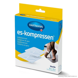 ES-Kompressen steril 8-fach 10 x 10 cm (5 x 2 Stck.) Produktbild